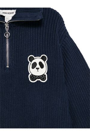 maglione in cotone blu MINI RODINI KIDS | 2572011960BLUE